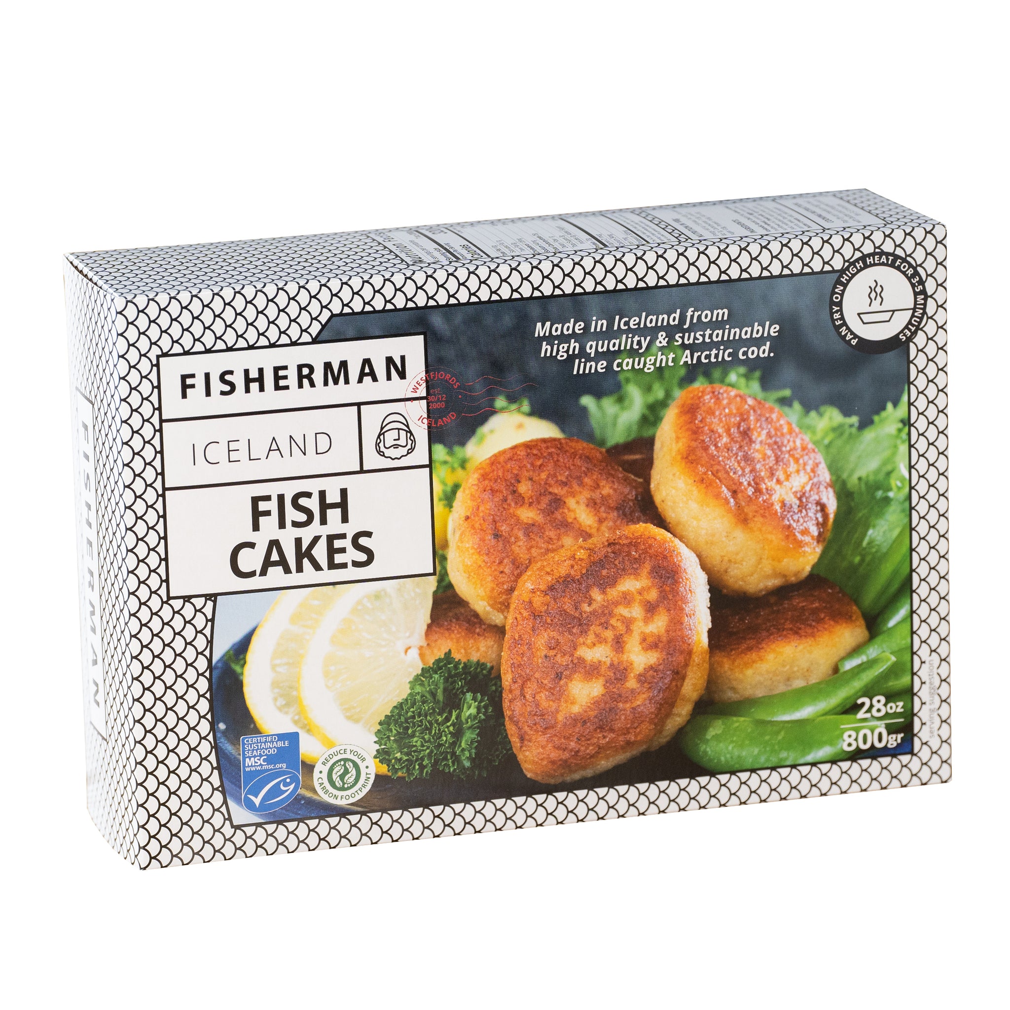 Fisherman Iceland fish cakes delivered in handy smartbox -  FishermanIceland-EN